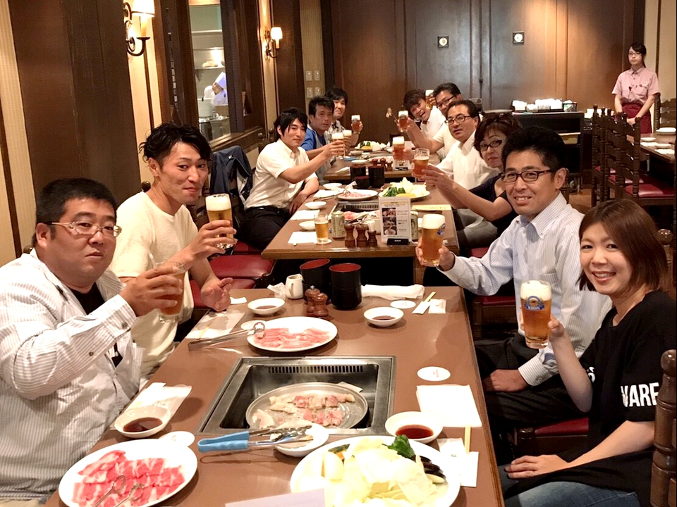 納涼会!!キリンビアファームにて乾杯♪
